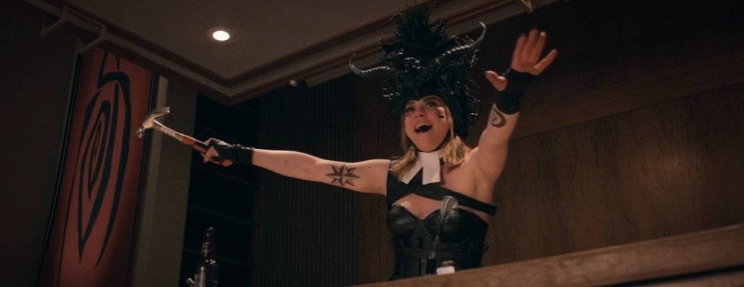 Right before  @fionadourif tells Lloyd to shoot Glen -- because here, everyone else throws tantrums, Flagg is just quiet and calm