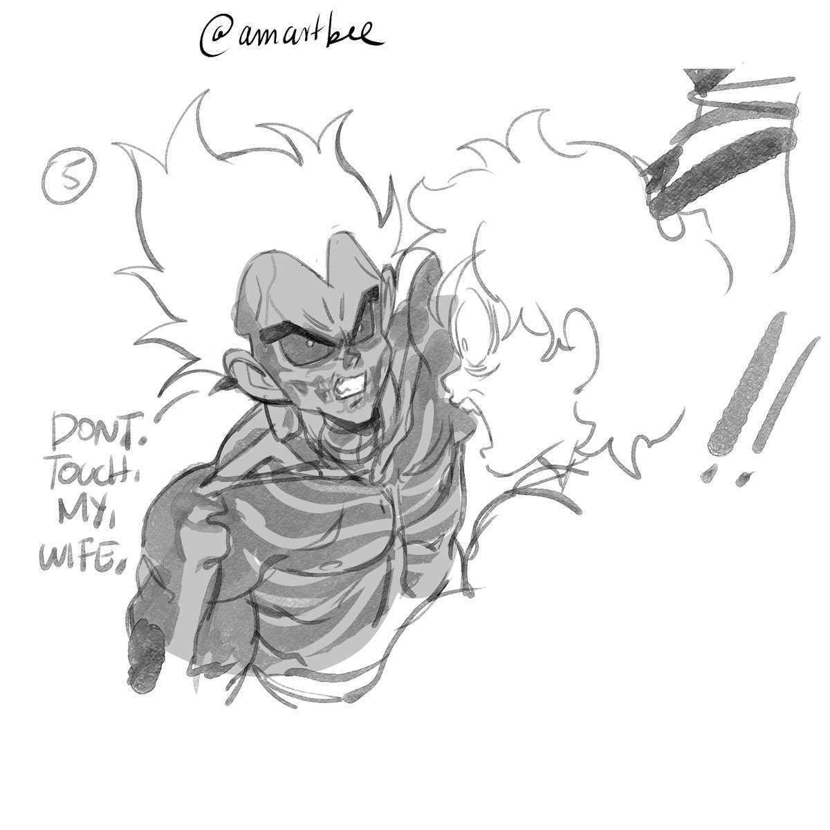 Twoucan (Working) QUEEN of FANGS Bee (amartbee)