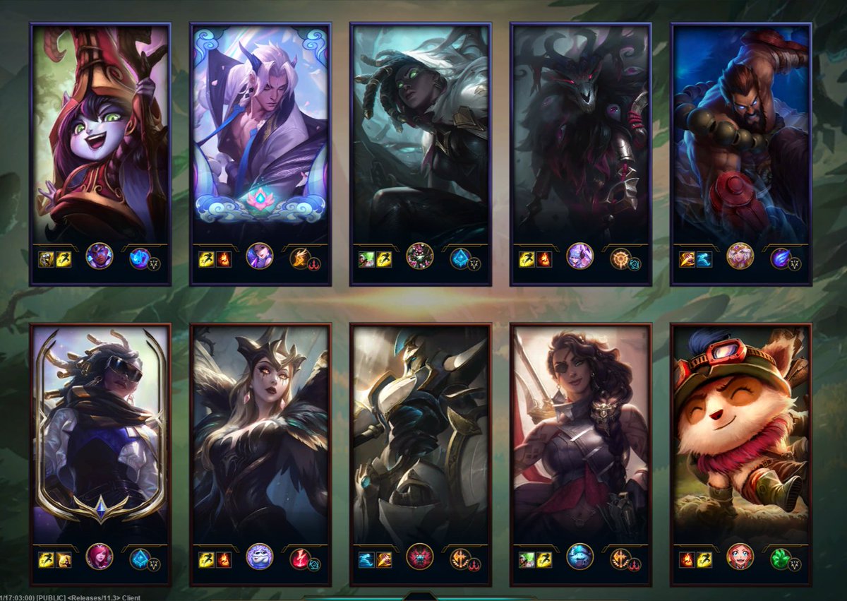 げしむ マイクラ実況あげてます 昨日出会ったlolのえげつないバグ マッチ待機画面で何の情報も見れない ゲーム始まってお金 のところに何も表記がないことに気付く お金はあるけど表示上見えない ショップのアイテムの値段とかも見えない