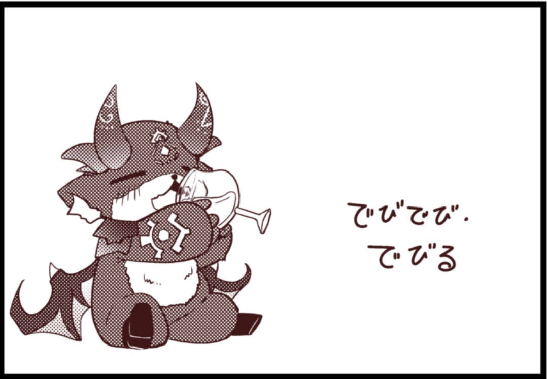 #にじさんじ五十音順に描いたら童田明治の時には画力上がってる説
「そ」～「て」 