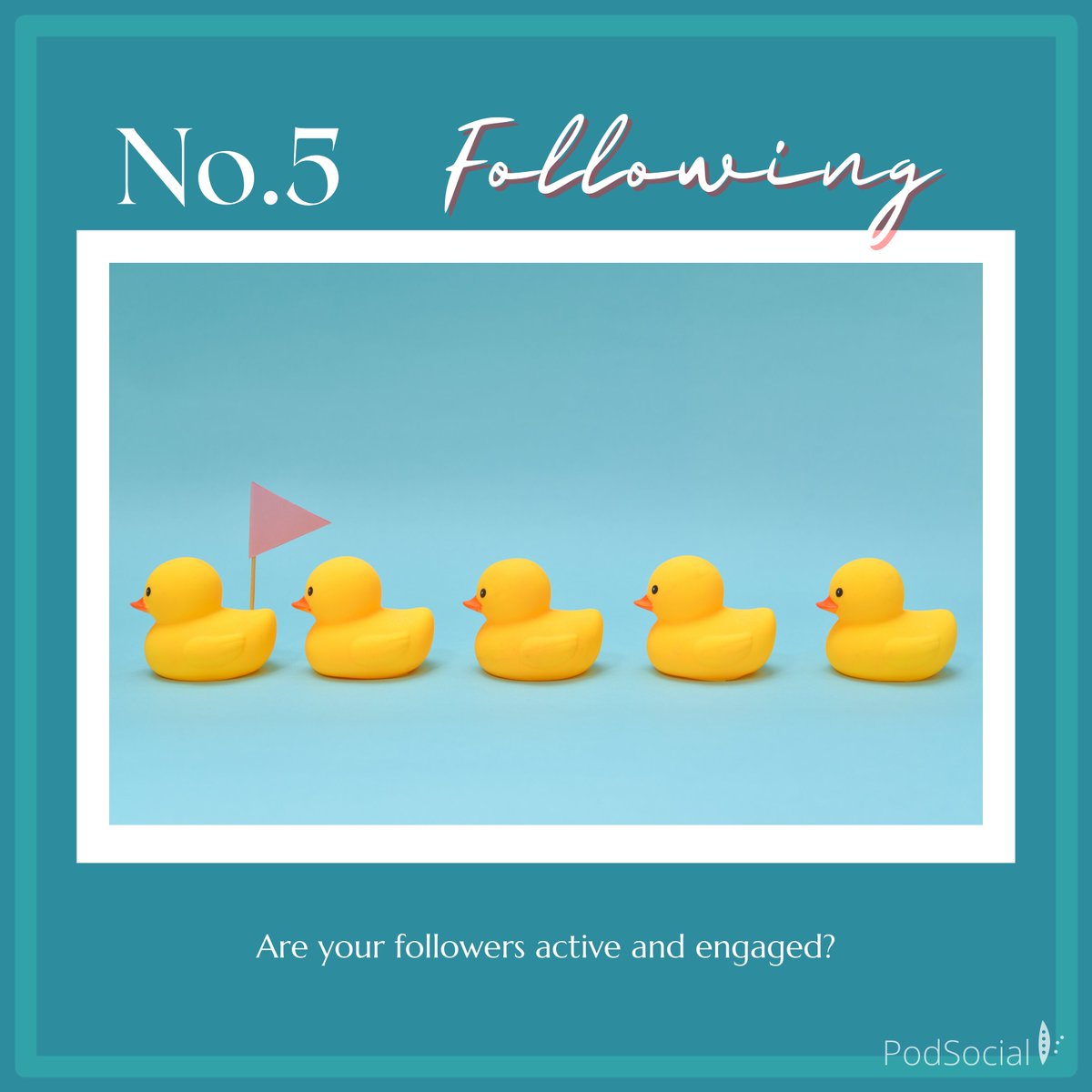 [ Got all your ducks in a row? ]

👉🏼 How many people do you follow? Well, the more you follow, the more Insta has to choose from when showing you content... instagram.com/p/CKj6g_7FGX-/