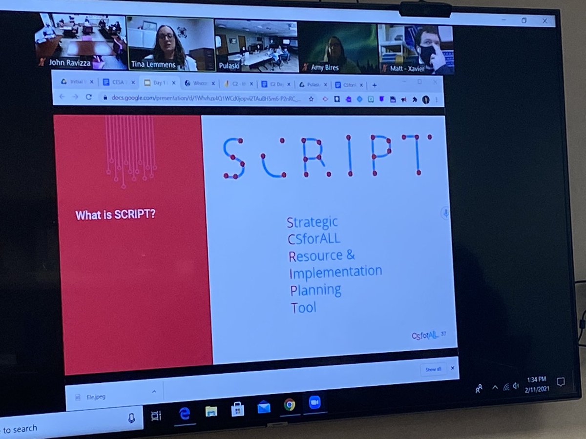 DrRavizza's tweet image. Great @CSforALL SCRIPT Workshop today with @TLemmensCESA7 and @mrsbires from @CESA7 for our team from @SFXavierHawks #CSforALLSCRIPT #CSforALL