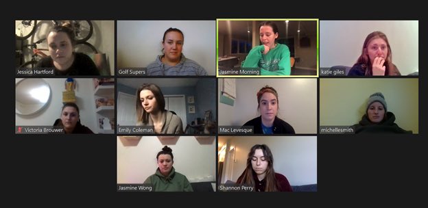 Conference recap chat with the students!  Awesome to hear all their take always! <a href="/JessicaHartfor8/">Jessica Hartford</a> <a href="/jasminemorning/">Jasmine Morning 🌞</a> @KatieGi23129163 <a href="/VictoriaBr32/">Victoria Brouwer</a> <a href="/ecolemanturf/">Emily Coleman</a> <a href="/MacLevesque/">Mac Levesque</a> <a href="/MichelleFayS/">Michelle Smith</a> <a href="/shannonbperry/">Shannon Perry</a> Jasmine Wong <a href="/creighton_mm/">Morgan Creighton</a>