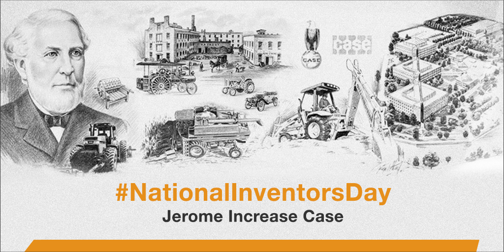 Today, we pay homage to our founder, J.I. Case. His passion for seeking practical innovations that would improve his customers’ productivity is a legacy that includes the first portable steam engine — leading to the birth of road construction. #casece bit.ly/3adlnJK