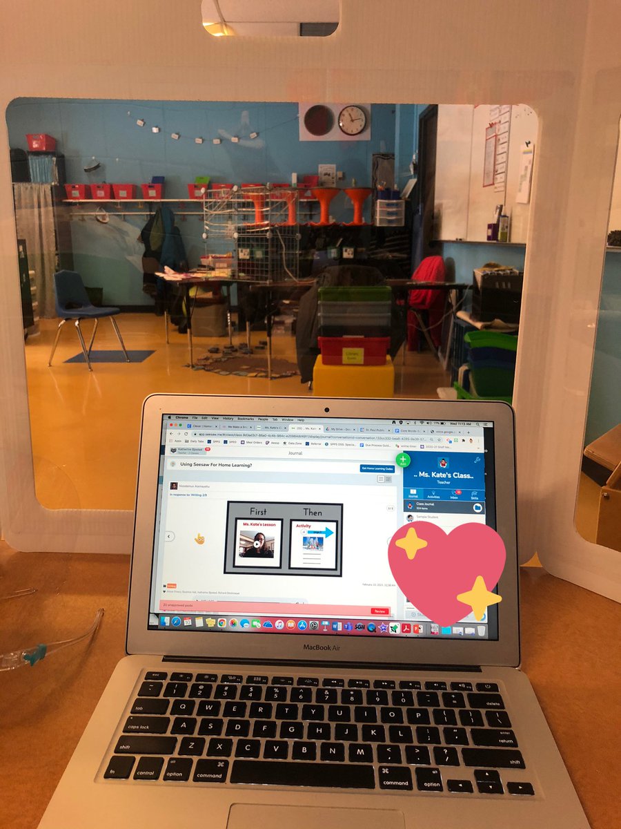 Working from my classroom this week putting the finishing touches on my classroom in between DL sessions so that my classroom is ready to welcome my 3rd &amp; 4th graders back on the 16th! <a href="/SPMA_SPPS/">SPMA</a> <a href="/SPPS_News/">Saint Paul Public Schools</a> @MarcyDoud