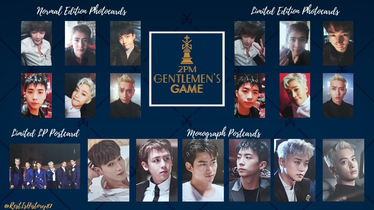 2PM GENTLEMEN'S GAME MONOGRAPH ジュノ テギョン 2PM GENTLEMEN'S GAME MONOGRAPH ジュノ テギョン