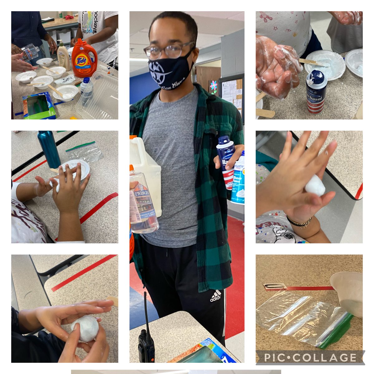 IC_Extension's tweet photo. Our kiddos love making slime! #ltschools #icbeforeandaftercare #icallthetime #ic2021 #ic_explorers #brrrritstoocoldtogooutside https://t.co/qrPkAmadS1