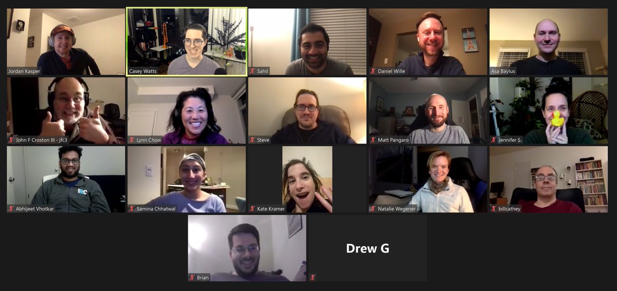 heycaseywattsup's tweet image. Had a lot of fun at the Debugging Your Brain workshop with @dcjavascript tonight, thanks for participating everyone!!