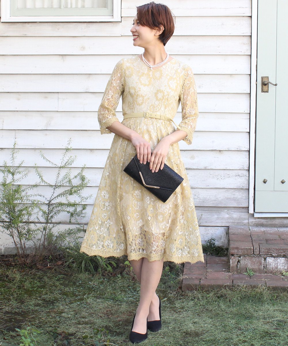 Astoria Dress ベルト付き総レースフレアワンピースドレス No 814 Price 14 800 税 Color 6色展開 詳しくはこちら T Co Qpbzktwt3v Astoria 結婚式 二次会 アストリアドレス アストリアオディール レース T Co 6f07fhbxrw