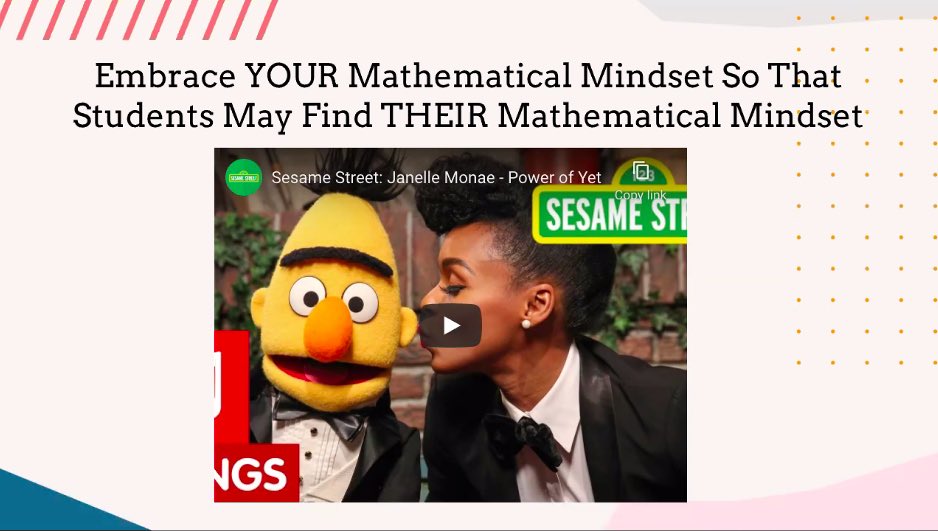 InductionHi's tweet photo. Families and Ts are critical in shaping S mindset in seeing themselves as mathematicians! Encourage them to acknowledge maybe not yet but it can be developed by not giving up and learning from mistakes and different strategies. @DaphneOkunaga @hiMATHgirl @HIDOE808 #ELConnect https://t.co/zcbEcH5bbe