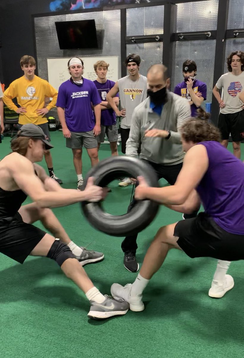 JHSbaseball2014's tweet photo. Simply competing all the time... &amp; the 1st two off the bus. Creating Sweat Equity. #SharkTank https://t.co/UynvZwX96z