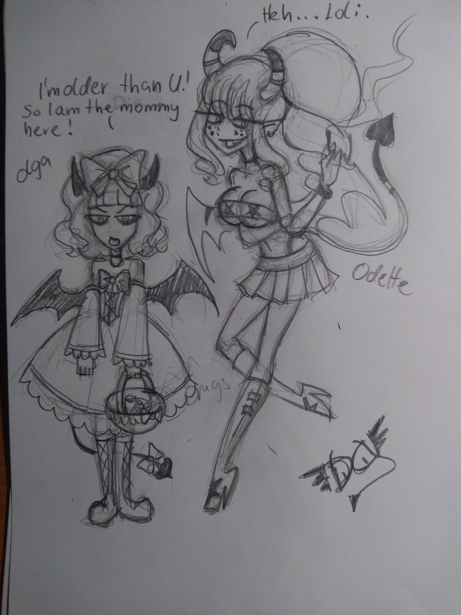 DawnDevilla's tweet photo. My Succubus/Incubus OC-s
#HelluvaBoss #HazbinHotelOC #Hazbin_Hotel #Demon #Succubus #Incubus #Hellborn #Hell #Lust #LustRing https://t.co/eMT1zSv6oC