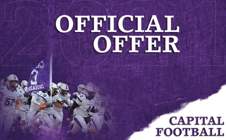Cameron54070456's tweet photo. AGTG!!! Happy to say I have received another NCAA DIII offer from Capital University‼️ https://t.co/pjVWcFV89M