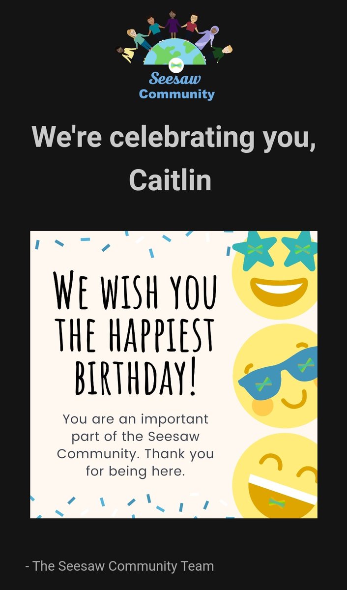 Thanks, <a href="/Seesaw/">Seesaw</a>!