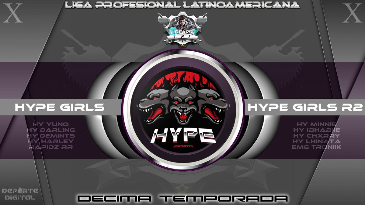 Hoy jueves 11 de febrero del 2021 de forma histórica en la LPL recibe por primera vez a dos equipos femeniles representativos de una misma organización. Hoy ha nacido el R2 FEMENIL <a href="/HypeEsports9/">Hype E-sports</a> 

<a href="/_YUNOOOO/">Yuno | Nostalgia</a>
<a href="/LHarleey/">harley</a> 
@Deemints
@_DARLINNG
<a href="/moshila/">Moshi ♥️ Nostalgia ❤️</a> 
<a href="/Chxrry1501/">𝙲𝙷𝚇𝚁𝚁𝚈 𝙼✨🍒</a> 
<a href="/iBhabiie/">ǝlɐɥɔ ǝp oʇınɓnɾ ッ</a> 
<a href="/Hnata_/">Hy lHinata✨</a>