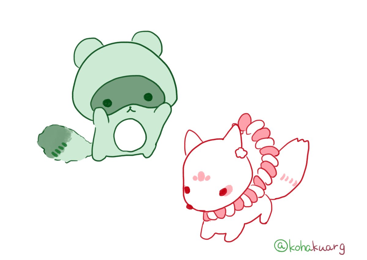 緑のたぬき 緑のたぬき