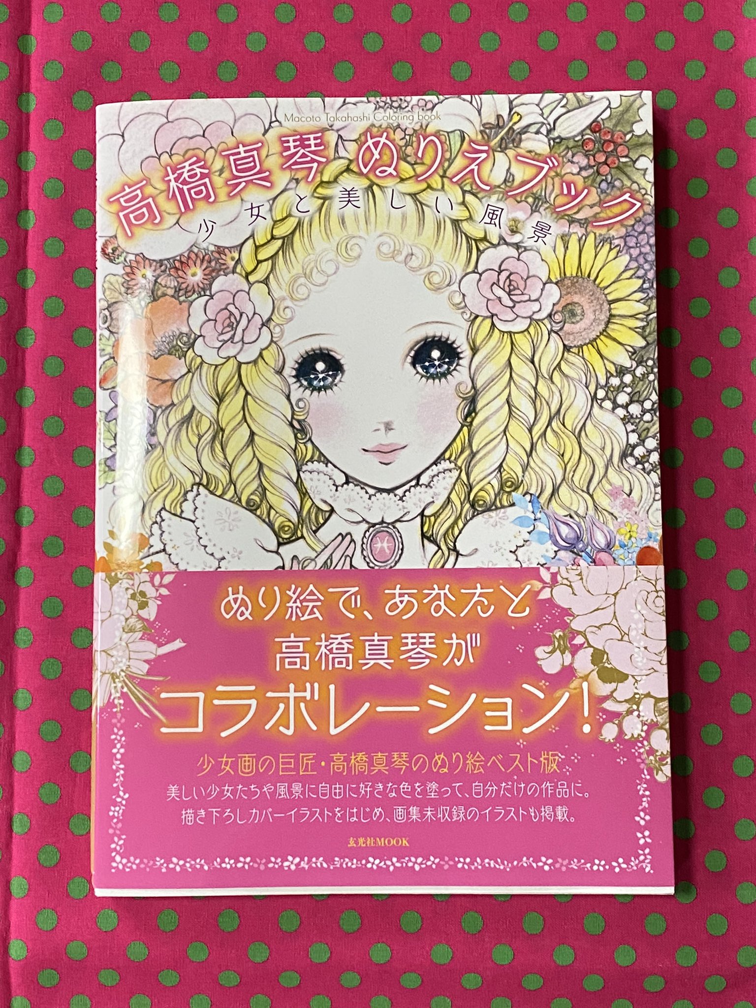 Spark Nara 私事 高橋真琴ぬりえブックが届いた ぬりえだけど絶対ぬらない 写真2枚目は11年前に行った展示会の時に購入した図録 今日は乙女な気分 高橋真琴ぬりえブック T Co L4ekyvhjsx Twitter