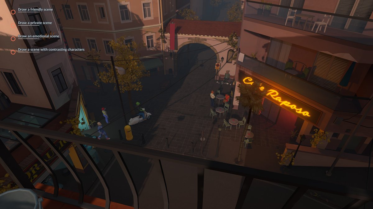 The Flower Collectors ($11.99) - it& #39;s 1977 in barcelona. you are an ex-cop who uses a wheelchair - and have witnessed a murder. partnering with a young journalist, you must scan the streets to find truth. Rear Window& #39;s ideas turned into game mechanics!  https://store.steampowered.com/app/10347...