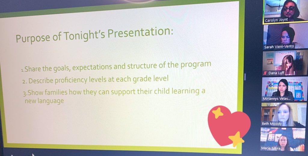 docsvienivento's tweet photo. 😊Gracias😊 to the SPIM Team at Townsend Early Childhood Center for an excellent presentation for our immersion families tonight! 
🇪🇸 🇺🇸 

#BuildingConnections 
#GrowingCommunity
#ASDImmersionEducation 
#AppoSchools
#AppoSD

@DrPep24 
@CarolynJoynt https://t.co/deZvfnkcpd