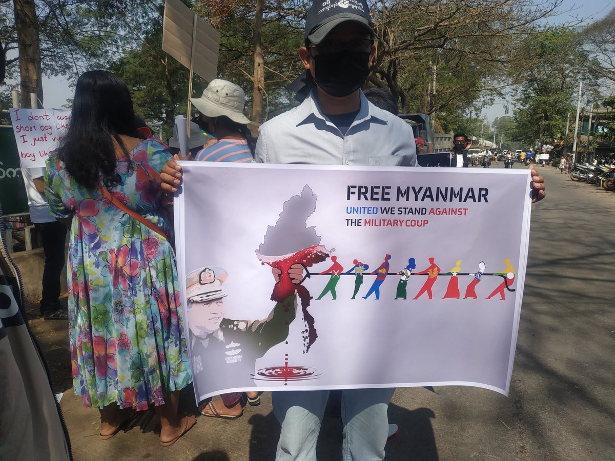 PaingSo91715306's tweet photo. #Fight For Democracy https://t.co/EQlqxTXsZY