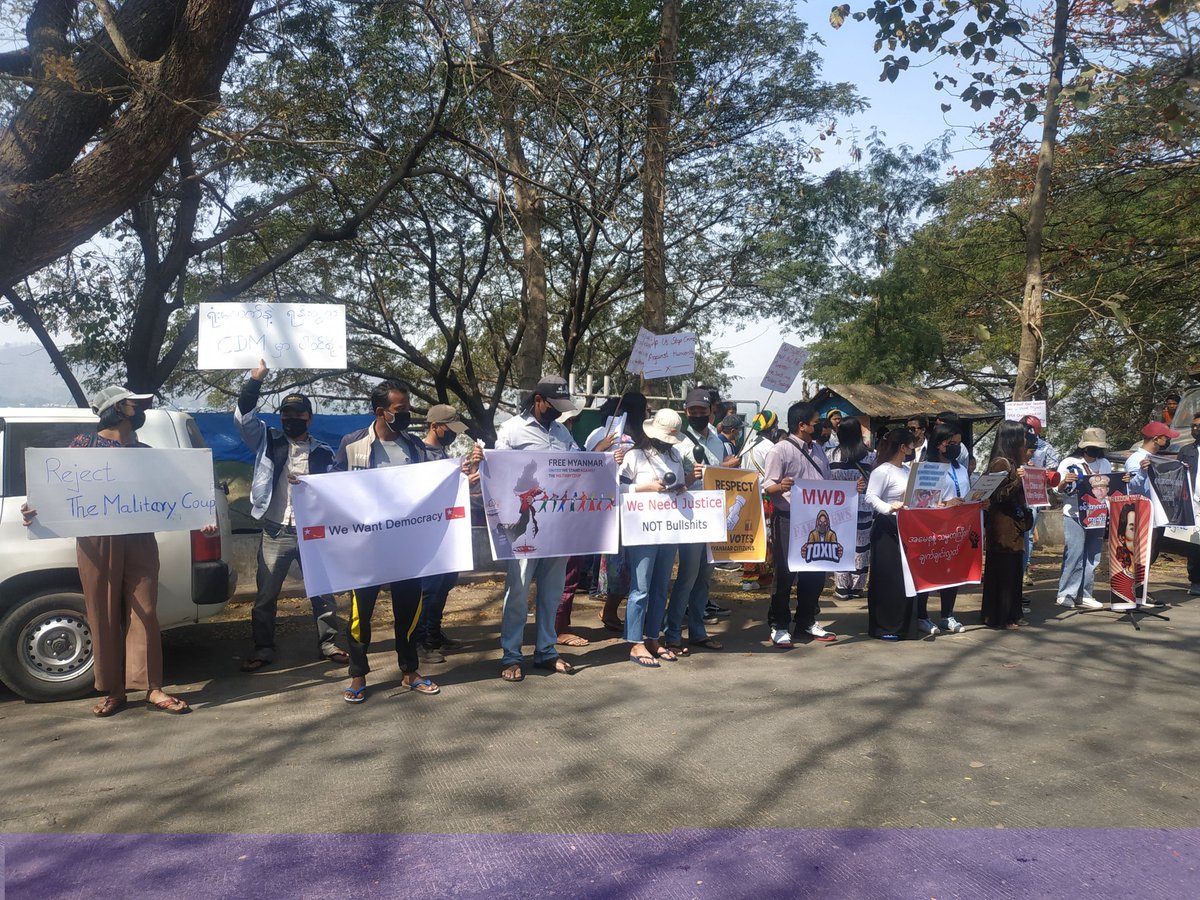 PaingSo91715306's tweet photo. #Fight For Democracy https://t.co/EQlqxTXsZY