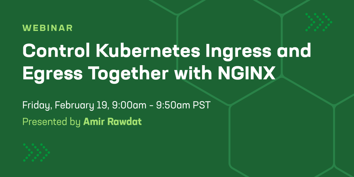 KatherineBagood's tweet photo. Hey #DEVWEEK21! Let's kick off this beautiful Friday with some coffee and our webinar: Control Kubernetes Ingress and Egress Together with @nginx! 9AM PST today. https://t.co/BXy62xdQol https://t.co/YZ2ajsTEud