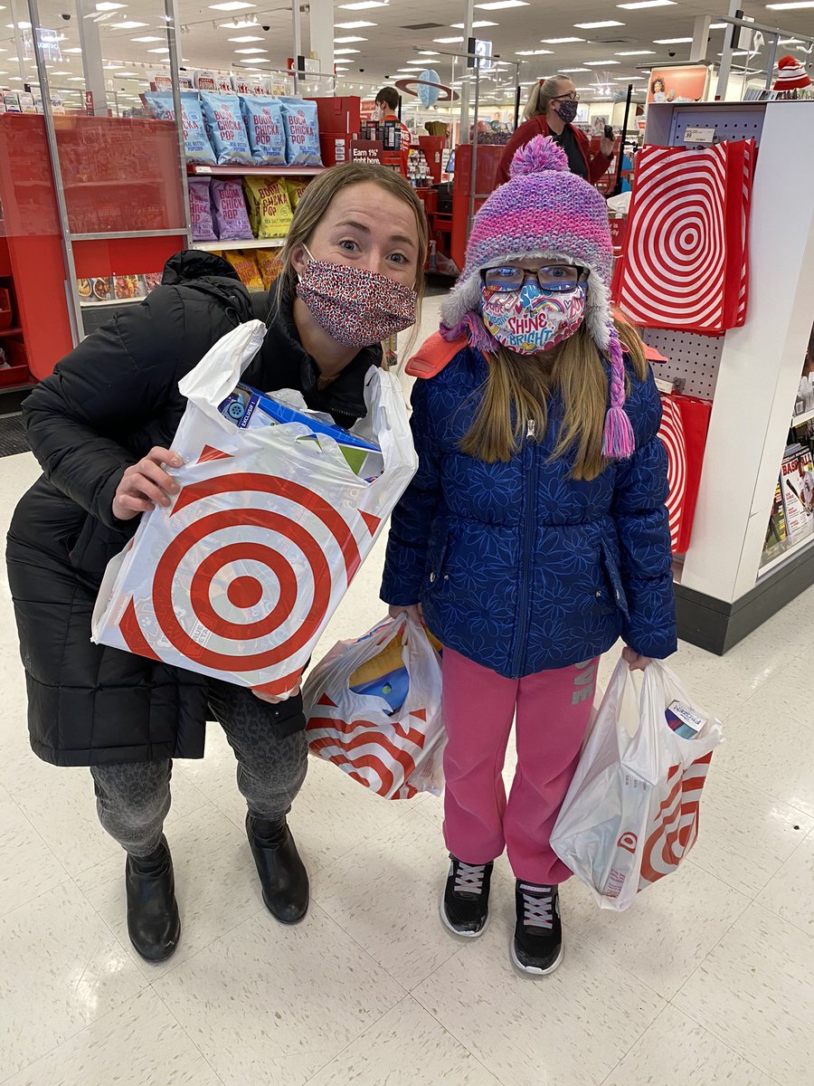 Congrats to Aurora on being our second winner of the $100 Target shopping spree! 

Tonight she went shopping w/ Miss Wetzbarger &amp; got some new books, toys &amp; a sweet (&amp; scented!) donut pillow! 

At the end of this month we will be giving away TWO brand new bikes! #SouthEndPride