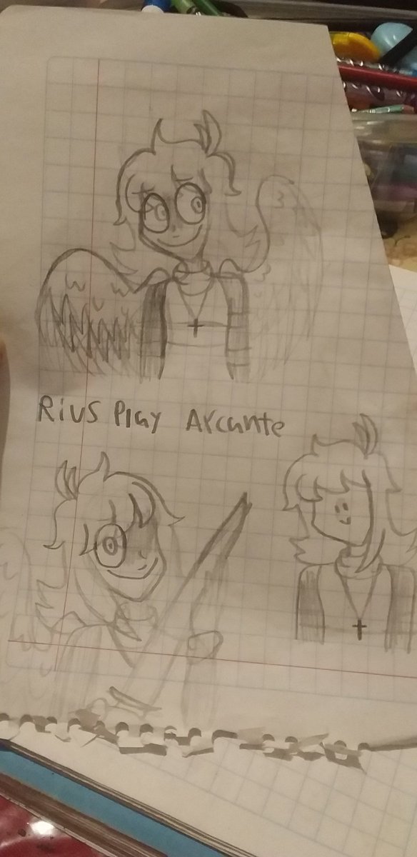 XiloTheCat's tweet photo. #CompasSeresMitologicos
Un par de dibujos tradicionales mal hechos de mi AU 😔👌
El diseño de Rius y Trollino ya estan asi que pronto hare ficha 👀 https://t.co/bPSskTmB1D