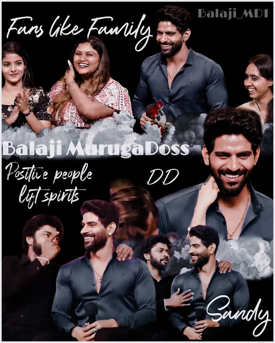  #BalajiMurugaDoss reminded me why I chose to support & love him during this BB KondattamWhile some hurt him & upset his mood, he was the one to comfort, cheer & uplift the very people that upset him.To the fans, DD & Sandy my most heartfelt thank you for lifting his spirits