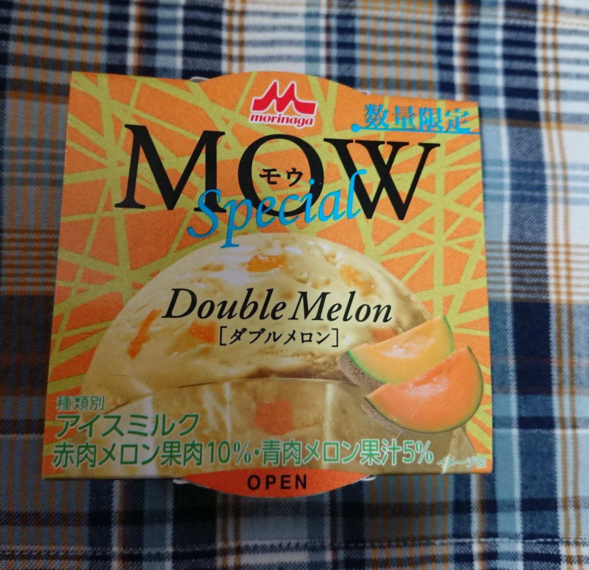 森永mowダブルメロン