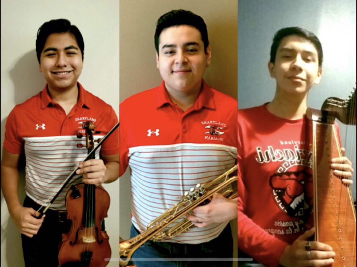 Congratulations to 3 of our very own Mariachi Nuevo Cascabel members on earning a chair at the Mariachi All-Region tryouts! <a href="/TheLatestStrike/">Sharyland Rattlers</a> #RattlerPride
