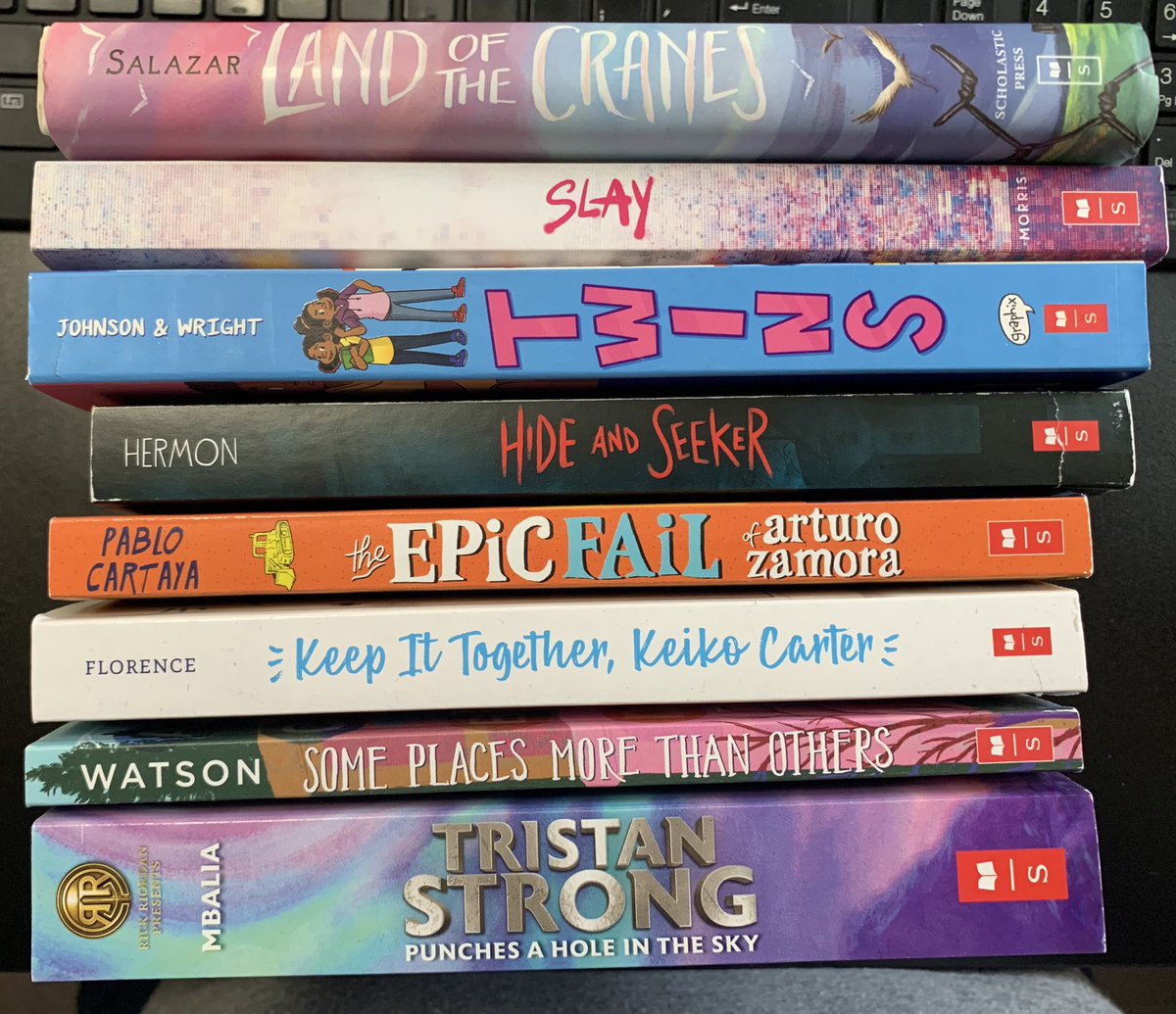 Look at this <a href="/ProjectLITComm/">Project LIT Community</a> book stack that came in today!!! <a href="/CroftProjectLit/">CroftProjectLit</a>