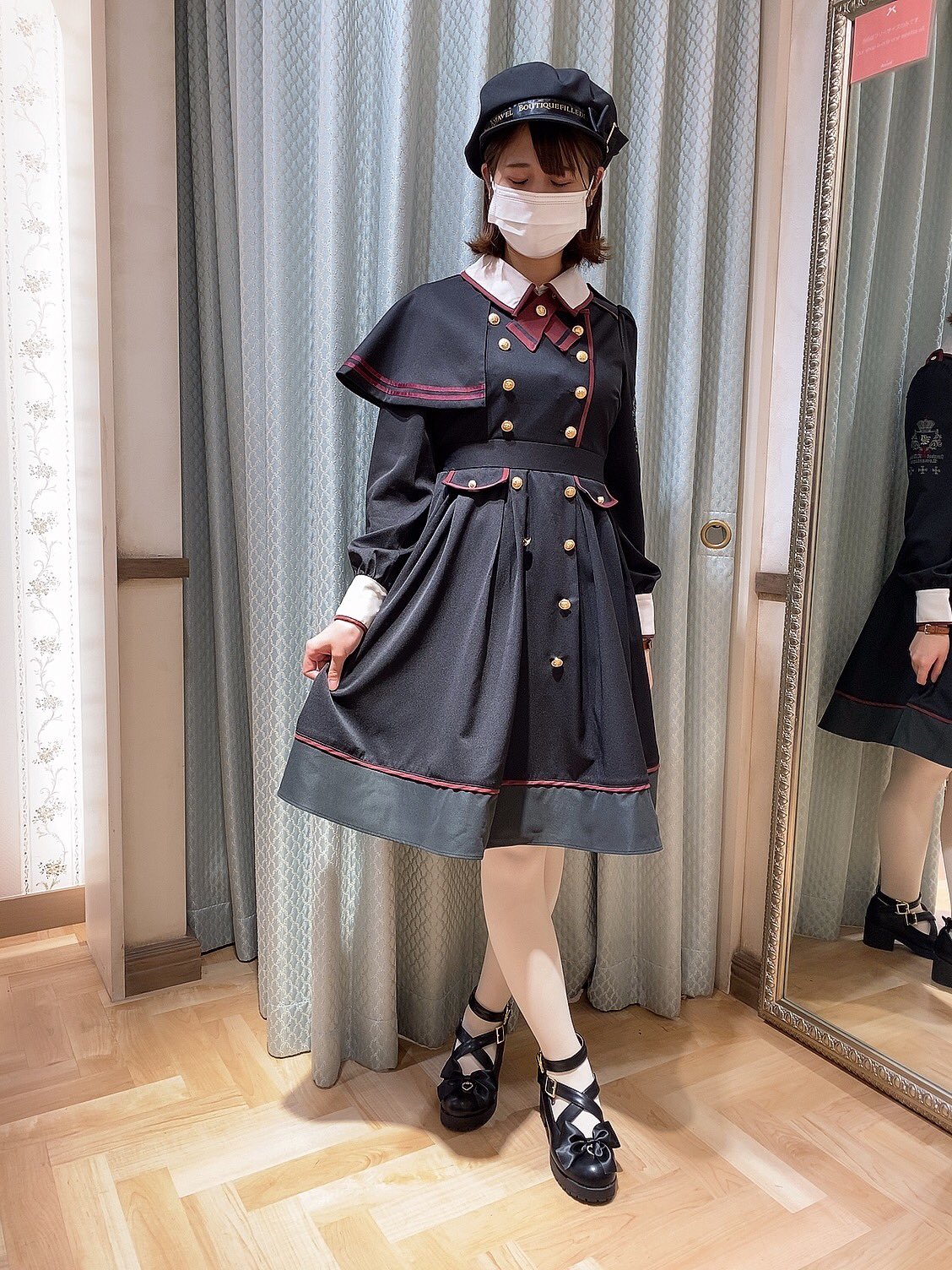 スタイリッシュシンプル Amavel♡アマベル♡大人気ケープ付き