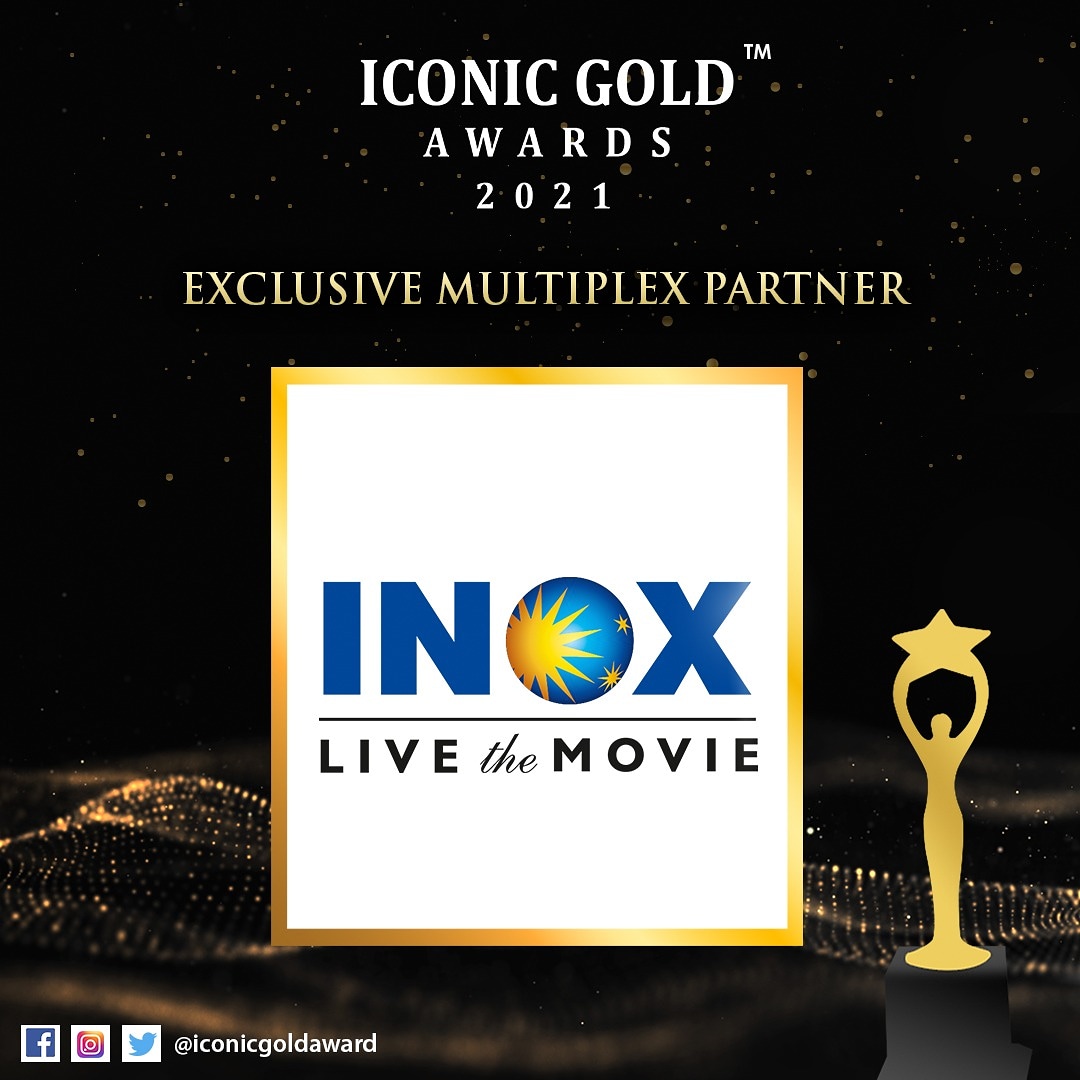 IconicGoldAward's tweet photo. We welcome onboard INOX and feel honoured to announce @INOXMovies as the exclusive multiplex partner for Iconic Gold Awards 2021
#officialannouncement #multiplexpartner #IconicGoldAwards2021 #IconicGoldAwards #inox #movie https://t.co/0FCmU6t17e