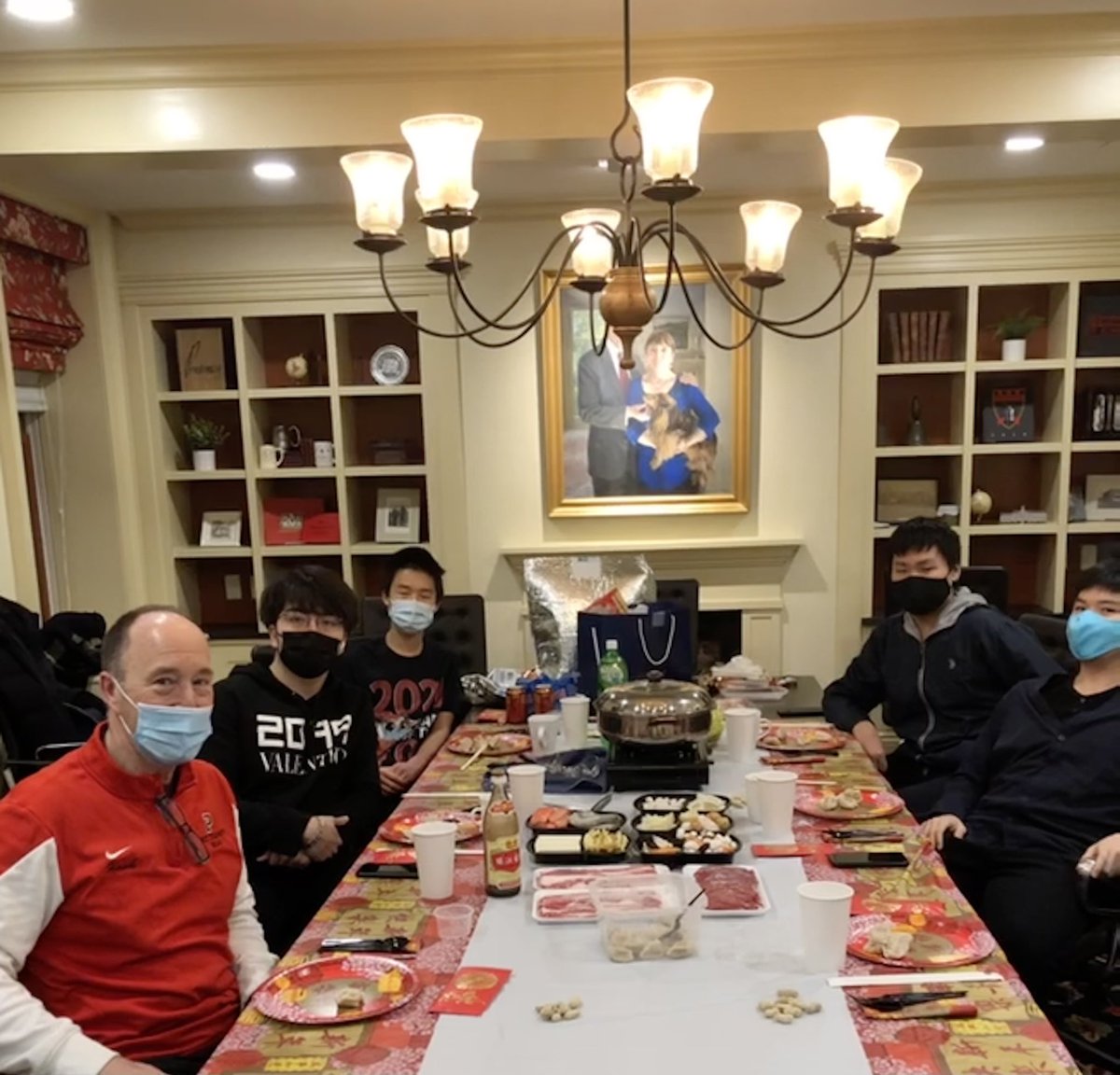 TPS_ResLife's tweet photo. @tps_news Members of our residential community celebrated the Lunar New Year tonight with a delicious hot pot meal! Happy Lunar New Year to all who celebrate! #TPSResLife https://t.co/xGmVD4eoFa