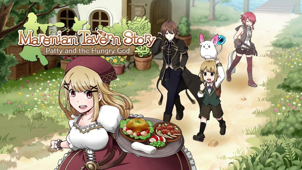 Marenian Tavern Story ($11.99) - a combination of casual restaurant sim and fantasy RPG! gather ingredients and recipes, cook fresh dishes, and assemble a menu to bring customers to your tavern! hunt monsters not for weapons, but for great meals!  https://store.steampowered.com/app/1024400/Marenian_Tavern_Story_Patty_and_the_Hungry_God/