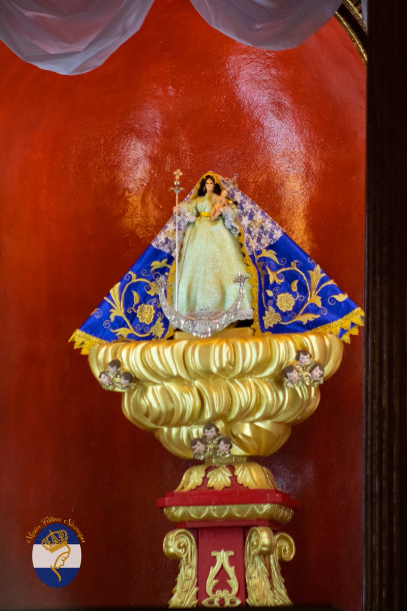 MFatimaNic's tweet photo. Santuario Nuestra Señora de los Remedios-Quezalguaque donde https://t.co/yf9GAYsJSn.Cango.Benito Pentzke recibe y corona a nuestra Madre Señora de Fátima junto a Pbro. Julio Oporta quien preside Eucaristía en el Jubileo de los Enfermos día de "Nuestra Señora de Lourdes". https://t.co/hK8atV4dD9