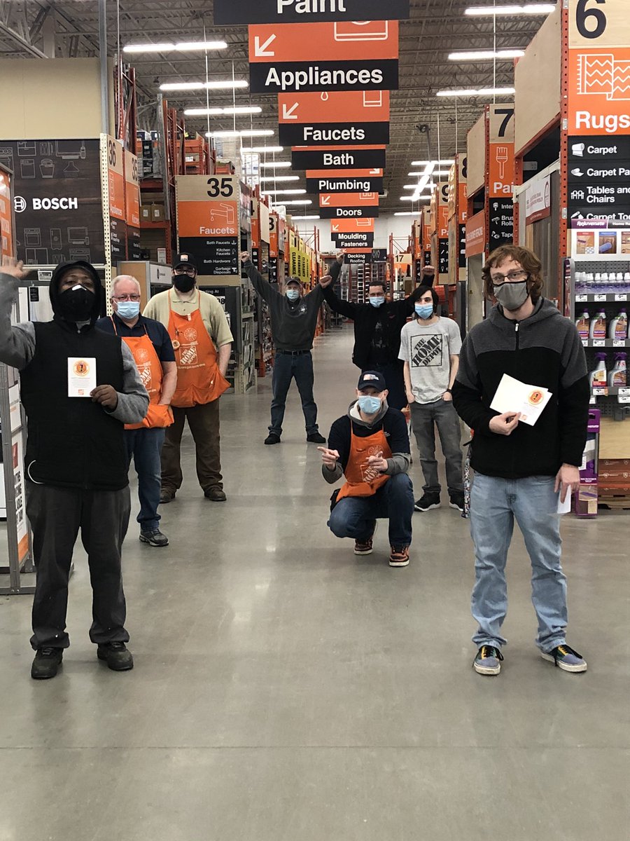 Lisbon Home Depot #6221 (@depotlisbon) on Twitter photo Safely celebrating 7 years & 1 year anniversaries with our freight associates Fresh & Mat! Thank you for being on OUR team! #D100 <a href="/FFolberth/">Felicia Folberth</a> <a href="/PaxtonCoats/">Paxton Coats</a> <a href="/maryanne_stl/">Maryanne St. Laurent</a> <a href="/JamalMcWilliam1/">Jamal McWilliams</a> @kellyellison555 Safely celebrating 7 years & 1 year anniversaries with our freight associates Fresh & Mat! Thank you for being on OUR team! #D100 <a href="/FFolberth/">Felicia Folberth</a> <a href="/PaxtonCoats/">Paxton Coats</a> <a href="/maryanne_stl/">Maryanne St. Laurent</a> <a href="/JamalMcWilliam1/">Jamal McWilliams</a> @kellyellison555