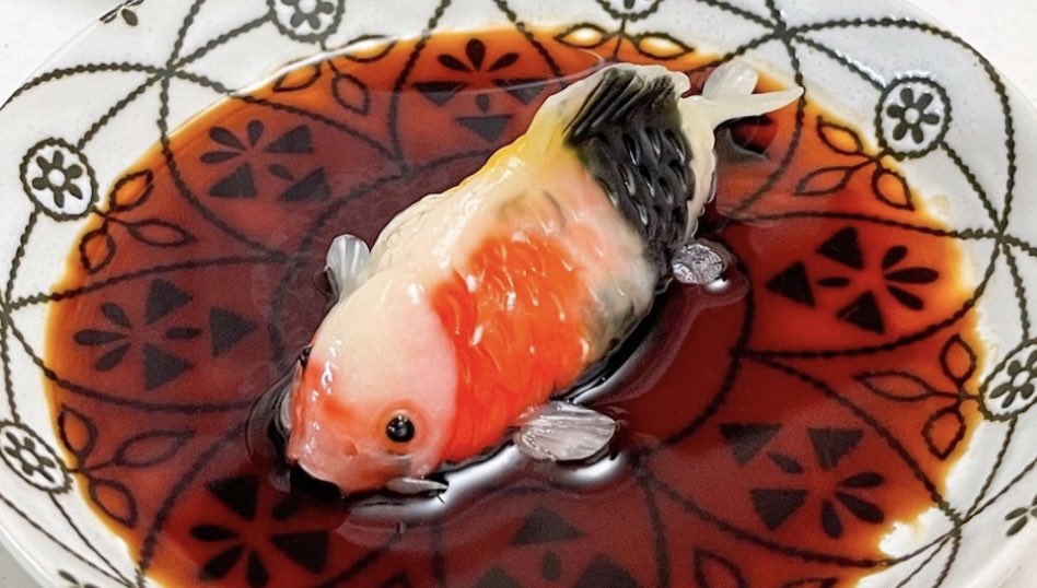 ギョッとした 台湾の料理店で食べられる 金魚型餃子 がリアルすぎると話題に えのげ
