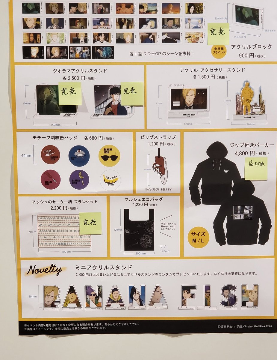 完売情報】 むにゅぐるみパティオ有楽町マルイ8階 2月12日12時時点