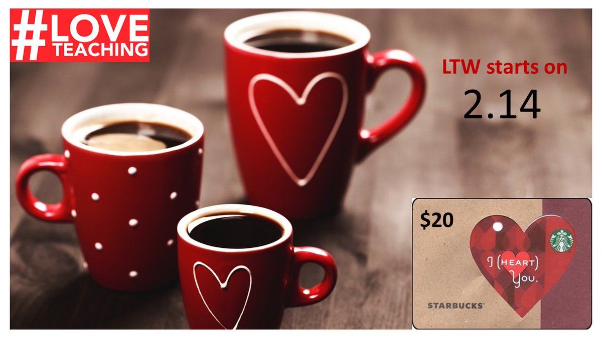 LoveTeaching_24's tweet image. Let’s add another 214 members to our family in honor of the first day of #LoveTeaching Week!
♥️follow @LoveTeaching21 
♥️quote tweet this post
♥️include #LoveTeaching in the quote