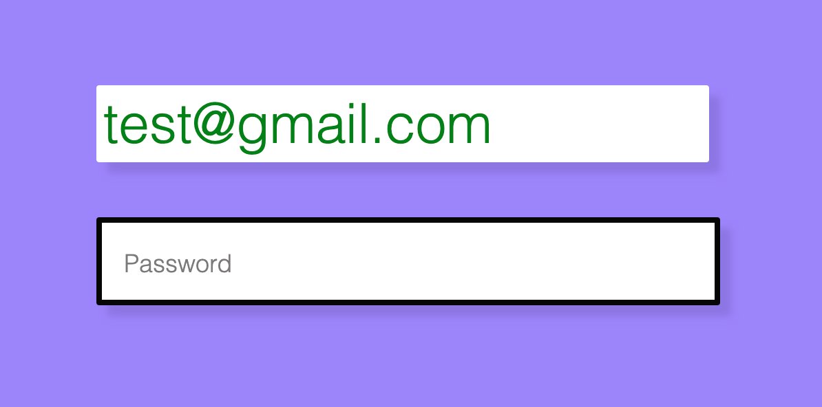 AnnaKimDev's tweet photo. Day 7 of #100DaysOfCode - Had a blast creating this modern Input using React, CSS @keyframes. The label transitions from the placeholder once the input field is focused. Also added a validation so that the text color changes to green (no submit)

#WomenWhoCode #CodeNewbie https://t.co/J0Y5noqDJV