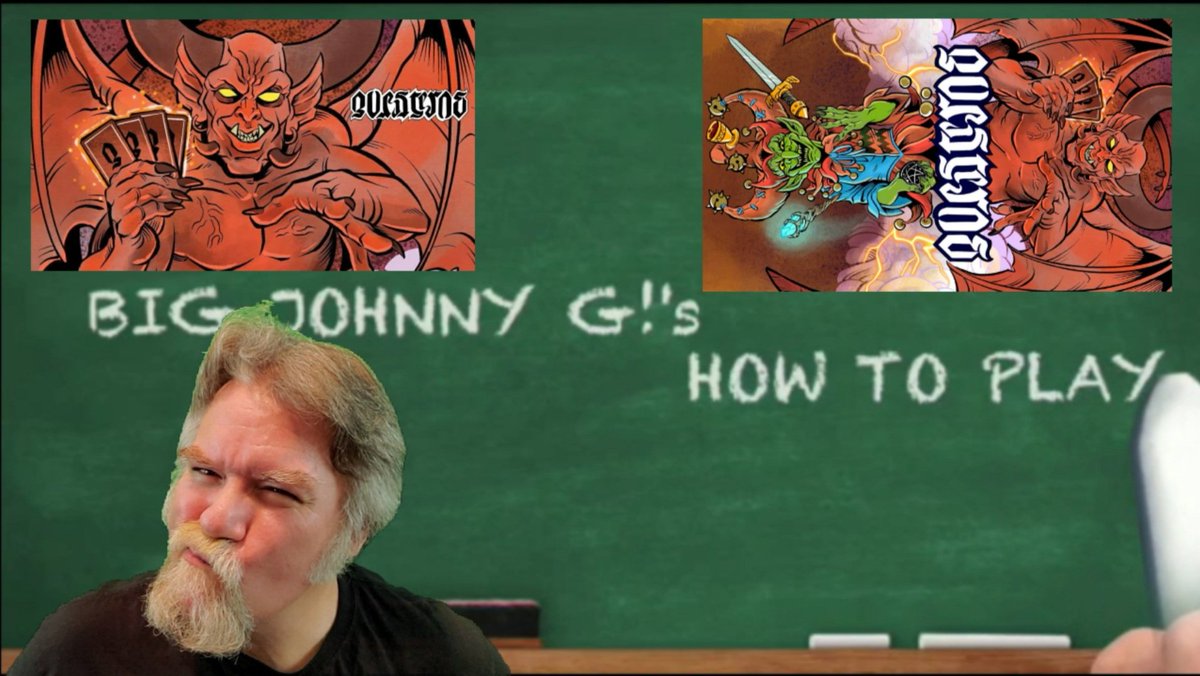 TwoGunPixie's tweet photo. As promised/scheduled here is a look at the newest title by FunDaMental Games.
BIG Johnny G!'s How To Play...
Questeros
A tarot card based fantasy game by @WesleyWoodbury
https://t.co/UCdnTfpGeR
#YouTube #Subscribe #2GP #RoadTo3000
#FunDaMentalGames #Questeros #Tarot #Boardgame https://t.co/pS39uVnvn9
