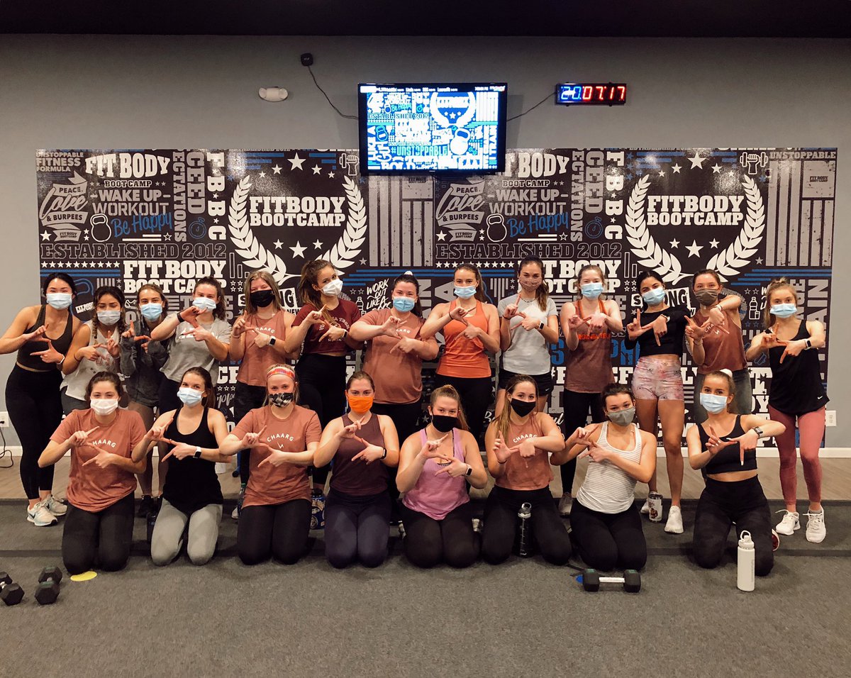 vtchaarg's tweet photo. We had an awesome workout on Tuesday night at Blacksburg Fit Body Boot Camp 🤩 These girls are STRONG! #vtchaarg #inchaarg https://t.co/VIKo9g1BKN