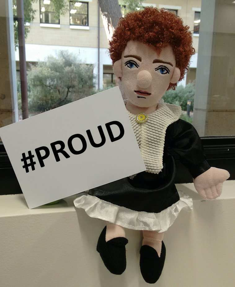 Science at UWA (@scienceuwa) on Twitter photo #UWA Science mascot Mini Marie Curie is also feeling mighty proud, thanks to this moment shared by <a href="/_SiReid_/">Siobhan Reid</a> , one of our many amazing #WomenInScience. #UWA Science mascot Mini Marie Curie is also feeling mighty proud, thanks to this moment shared by <a href="/_SiReid_/">Siobhan Reid</a> , one of our many amazing #WomenInScience.