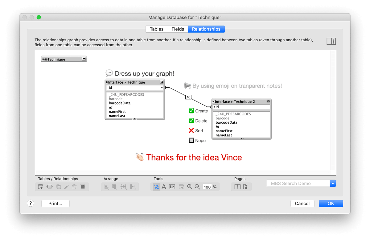 filemakermag's tweet photo. Just saw this nice #FileMaker graph trick from @vmenanno - Thanks for the nice use of emoji! https://t.co/wMHaNbZOEK