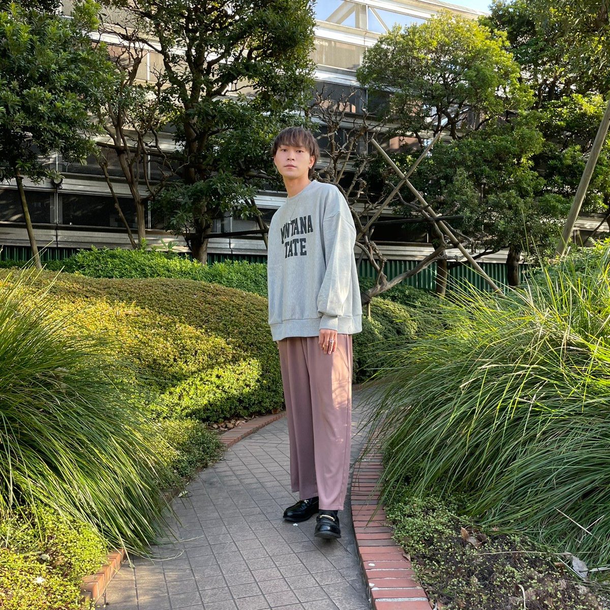 Wego 横浜ジョイナス店 Staffstyle Up Staff つばさ 180cm T Co Evmfjog8tg Instagram T Co Aiocjt6wvf Wego ウィゴー コーデ 春コーデ 今日のコーデ プチプラコーデ 着回しコーデ おうち時間 ロゴスウェット