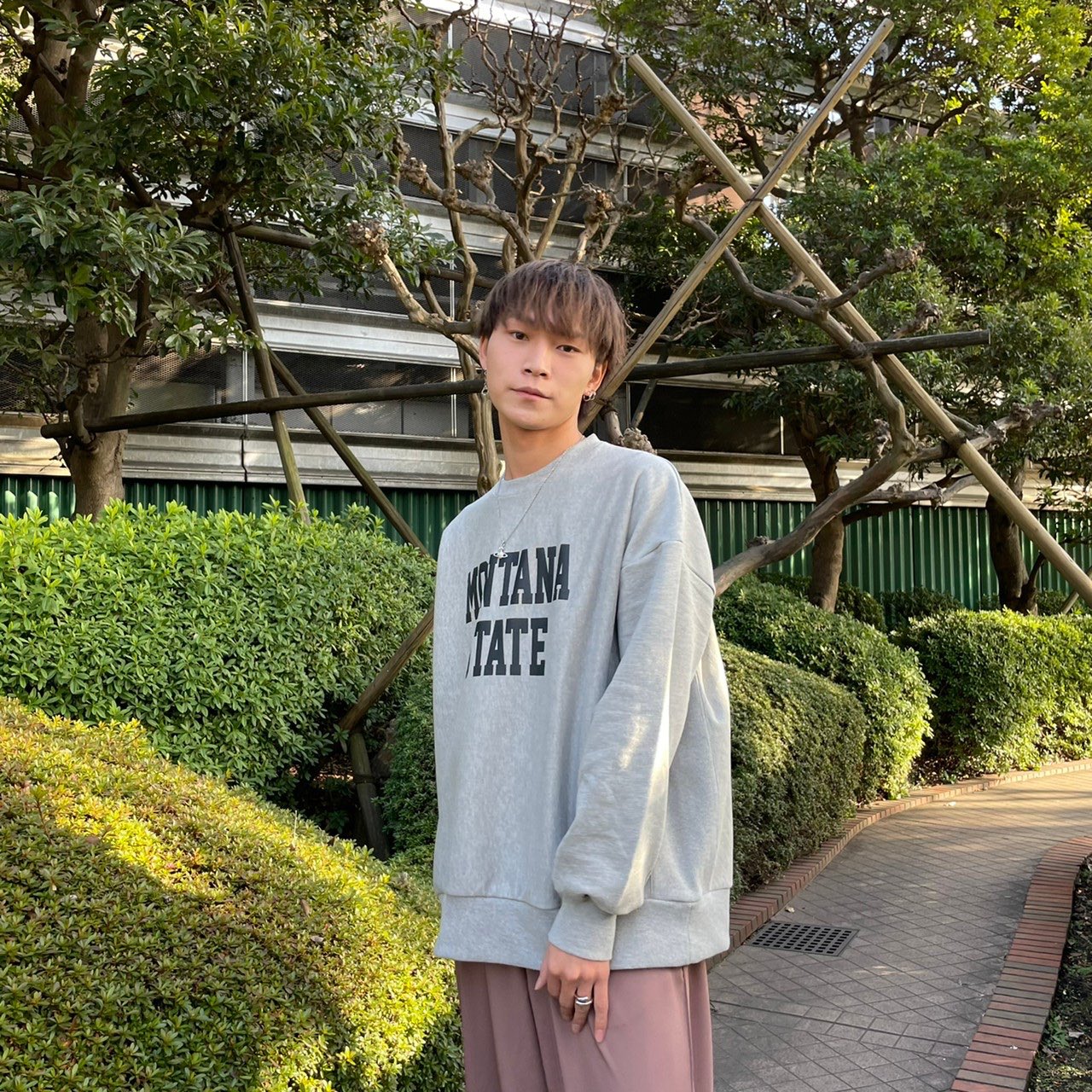 Wego 横浜ジョイナス店 Twitterissa Staffstyle Up Staff つばさ 180cm T Co Evmfjog8tg Instagram T Co Aiocjt6wvf Wego ウィゴー コーデ 春コーデ 今日のコーデ プチプラコーデ 着回しコーデ おうち時間 ロゴスウェット