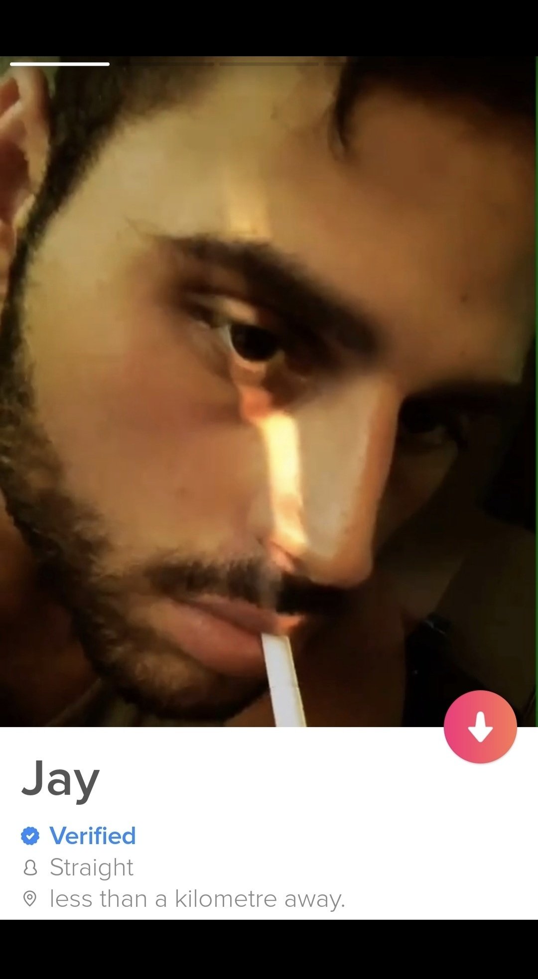 Zherka on Twitter "I can't believe I got verified on tinder before