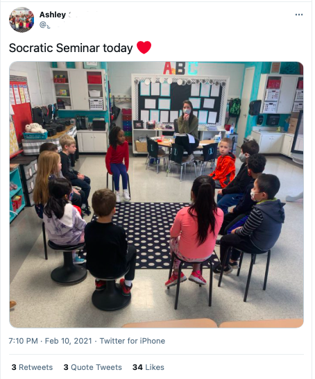 I'll close with a reality check: in some states, classrooms look like this.I don't endorse the optional masks, for the record. But this classroom is real. Europe, where elem kids went back FT (often w/o masks), is a sizable case study.Months of evidence says: it's going OK.